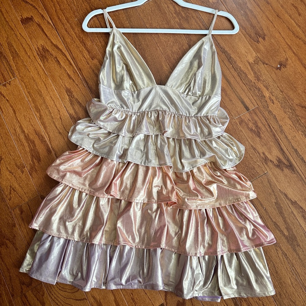 Multi color A-line Dress
